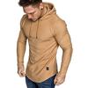 Fall And Winter Fashion Splicing Men's Casual Sweater Jacket Hooded Sweater