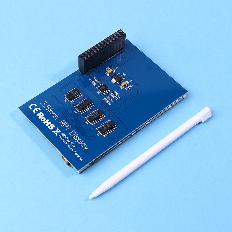 3,5palcový dotykový displejový modul 3,5" pro Raspberry Pi 320×480 TFT dotykový displej s dotykovým perem pro Raspberry Pi A,