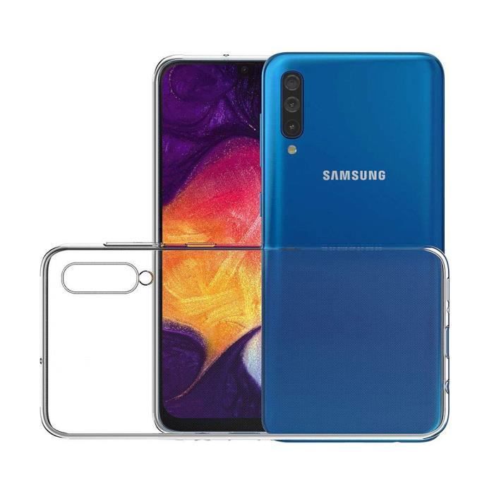 Coque - Vcomp - Samsung Galaxy A50 - UltraSlim - Ajustement parfait - Transparent