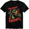 New Horror Game FNAF At Freddys Peripherals Print TShirt Men Women Cotton Crewneck Summer New Tee Oversize Harajuku Fashion Top