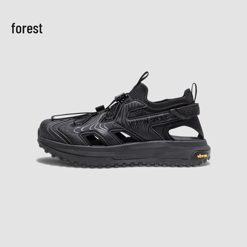 KOLON SPORT уличные сандалии UGLY SANDAL 9.5 чёрный