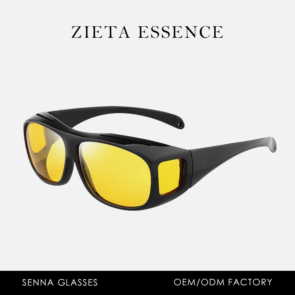 Night Vision Protective Glasses, Sunglasses, Polarized Men'S And Women'S Sunglasses, Sports Outdoor Cycling Era Goggles, Eyewear
