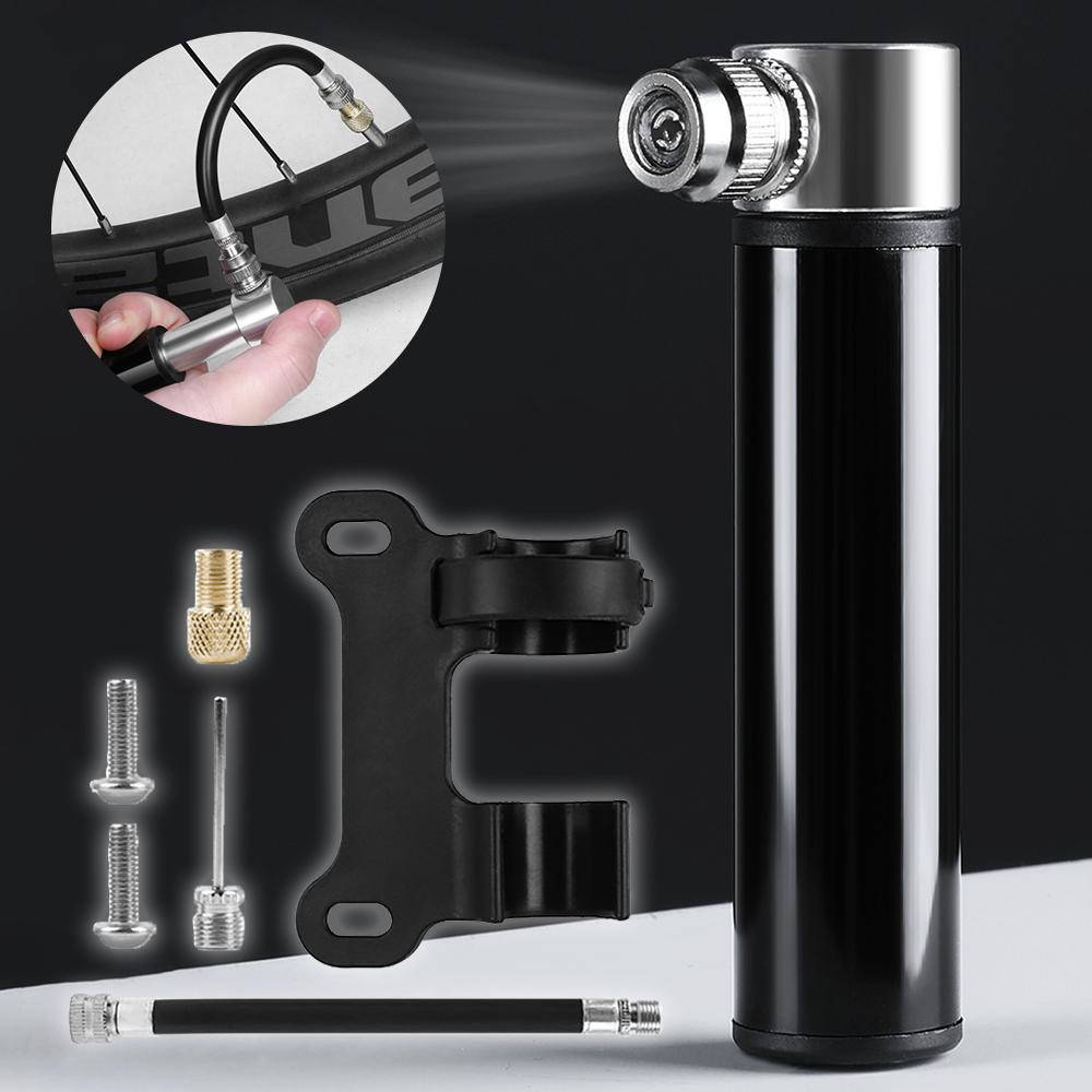 Bicycle Convenient Inflator Aluminum Alloy Mini Universal Inflator Pump Road Bike Riding Equipment
