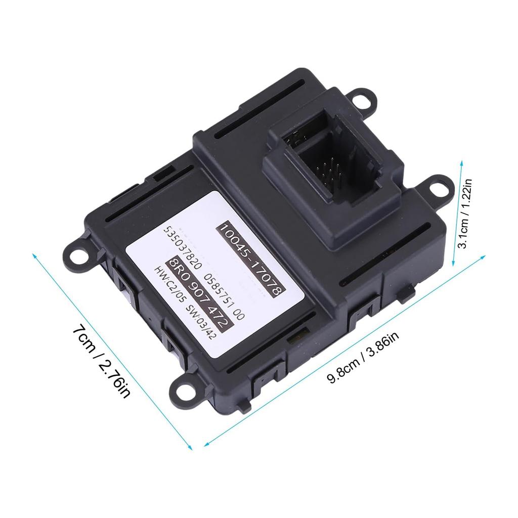 LED Headlights Automotive Accessory 8R0907472 8R0998472 8R0907472B DRL LED Module for 2.0L 2009-2012 Replacement Part