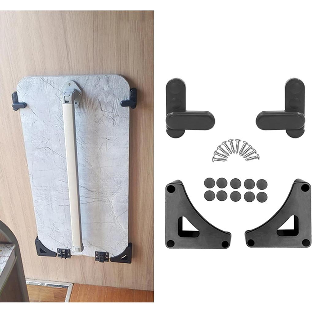 Auto Hide Table Legs For Car Travel Trailer RV Supplies Complete Table Board Buckle Trailer Folding Outdoor Table Cabinet Tools