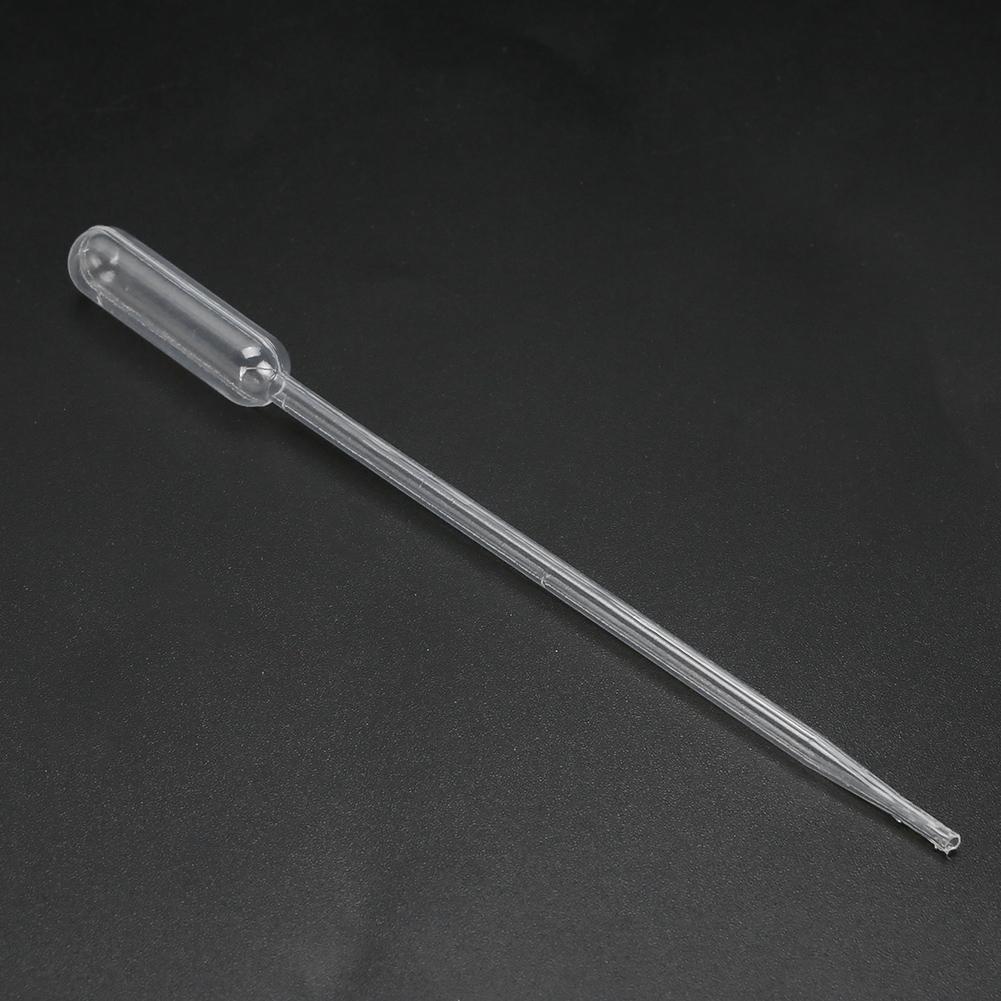 500pcs Disposable Plastic Transfer Pipettes Graduated Eye Dropper Makeup Packaging Tool