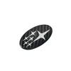 Carbon Fiber Car Steering Wheel Logo Emblem Badge Stickers for Subaru Forester Outback Impreza Legacy STI WRX BRZ Tribeca Ascent Z15