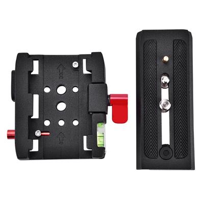 Placa base de abrazadera de liberación rápida P200 para Manfrotto 500 AH 701 503 HDV 577
