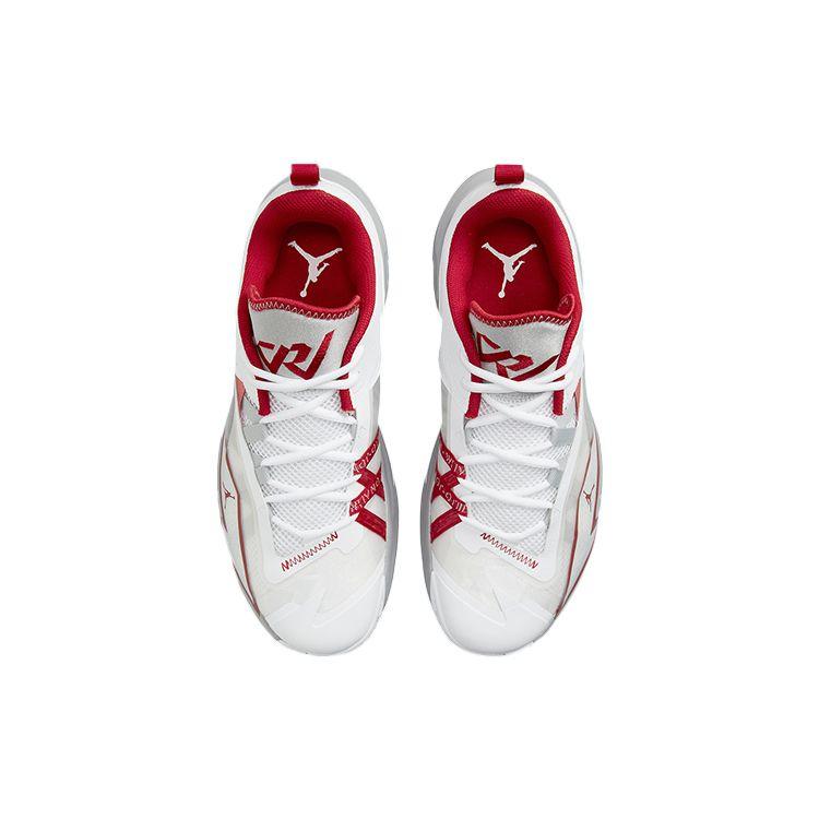 Air Jordan One Take 3 White Gym Red Men Sneakers Light-Smoke-Grey DC7701-100