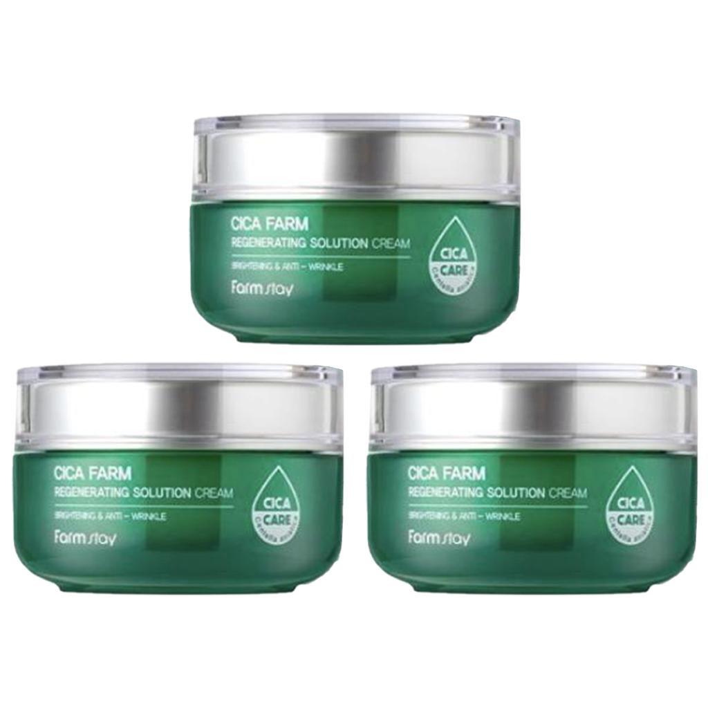 FARM STAY Cica Farm Regenerating Solution Cream 50ml (3 Options)