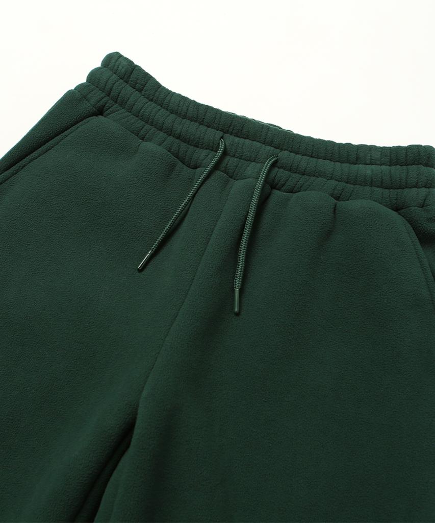 UCLA Unisex Polar Fleece Boa Wide Pants [Dk-Green](Uzblpb2_68)