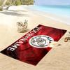 Custom Name,AFC Ajax Print Beach Towel, Large Soft Quick Dry Towel for Beach Camping Swimming