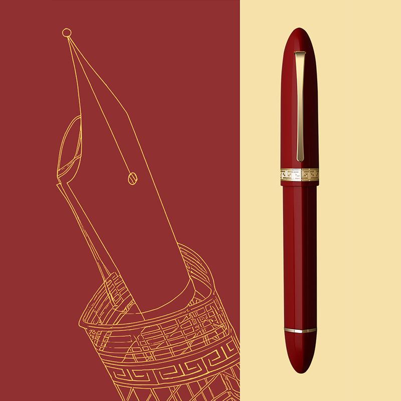 MAJOHN V60 Треугольная перьевая и роллерная ручка с защитой от скатывания