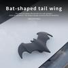 Batmobile Cross 3D Car Sticker: Decorative, No-Punch Tail Wing Modification.