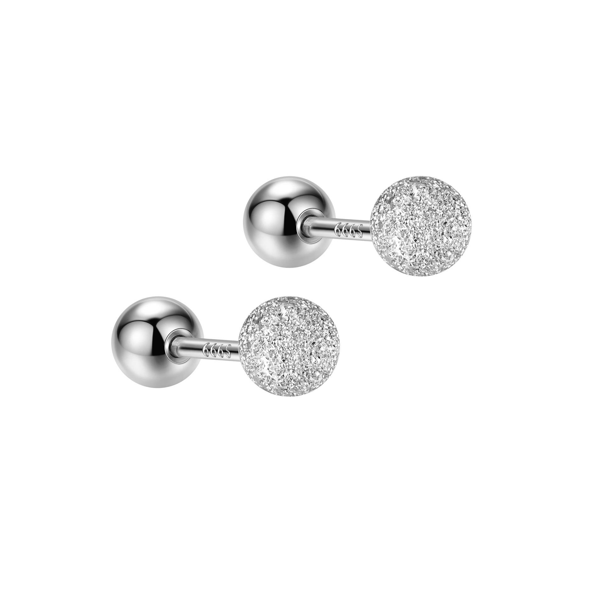 

Серьги для пирсинга ушей с винтовым креплением. Высококачественные моющиеся серьги, не требующие сна.