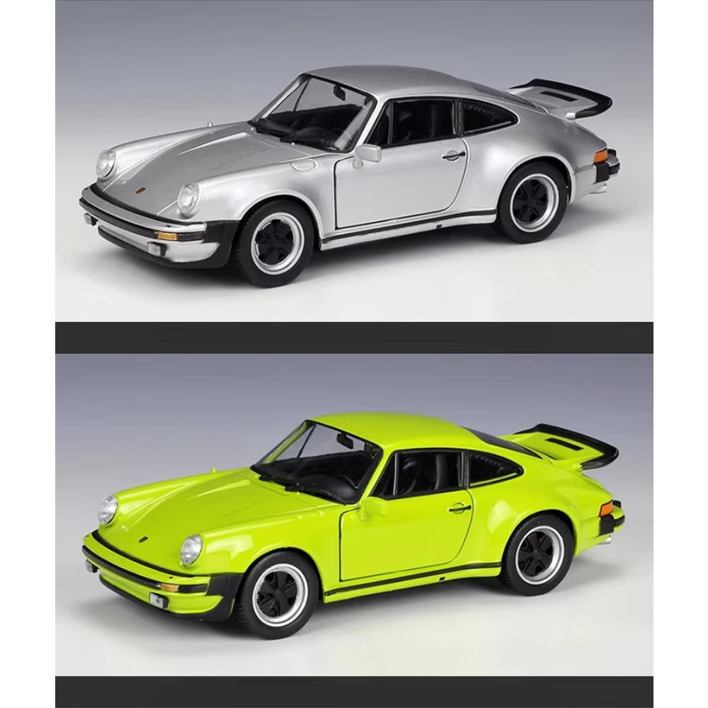 Welly 1/24 Scale 1974 Porsche 911 Turbo 3.0 Alloy Sports Car Model Diecast Metal Toy Vehicle Car Model Simulation Collection Kids Gift