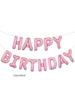 16 Inch Happy Birthday Balloons Pink Blue Aluminium Foil Balloon Birthday Party Decoration Suppries Home DIY Accessories Prop