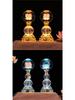 Seven-Color Eternal Buddhist Lotus Offering Lamp