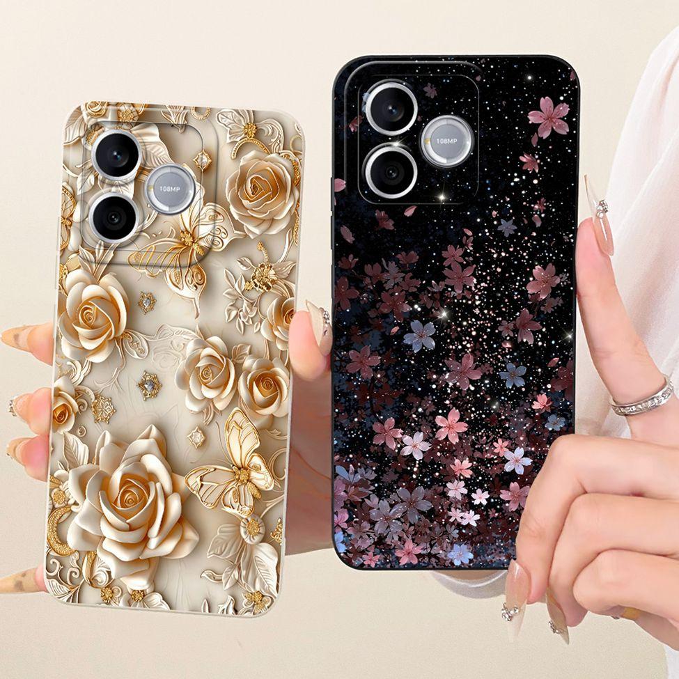 For Honor 600 Lite 5G Casing Cover Silicone Luxury Fashion Kawaii Cute Painted Shockproof Phone Case For Honor LNA-NX1