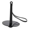 2PCS Wrist Yarn Stand Portable Thread Ball Holder Acrylic Knitting Sewing Yarn Dispenser with PU Leather Strap Black