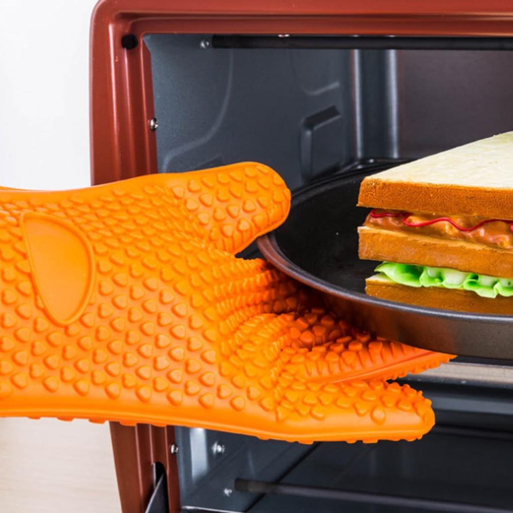 

Силиконовые пальцевые прихватки для духовки, микроволновой печи, кастрюли