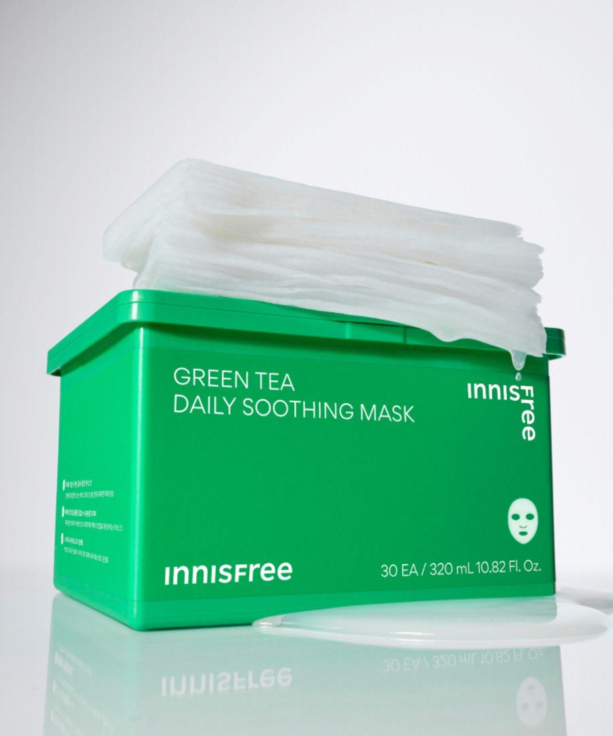 Green Tea Daily Soothing Mask 30 Sheets
