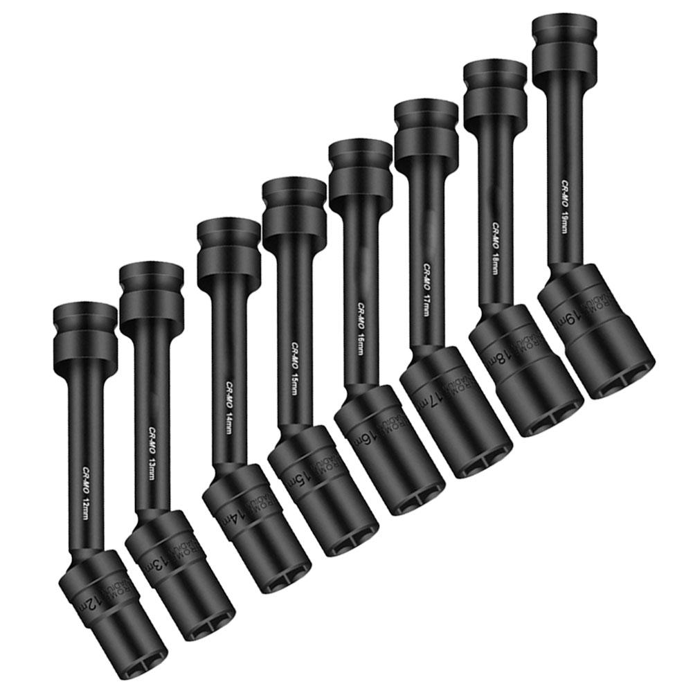 AC Electric Wrench Adapter Hex Socket Head Black Type