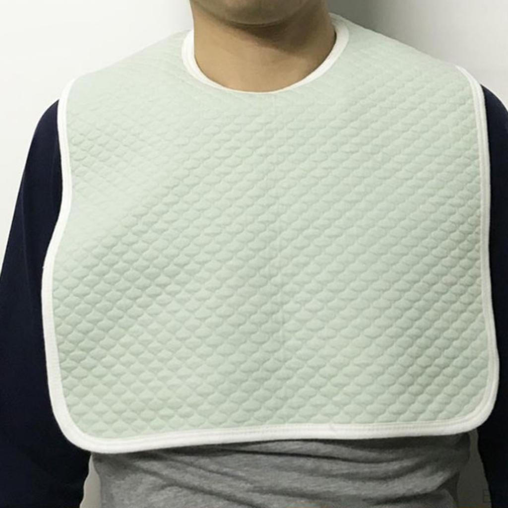 Adults Cotton Waterproof Reusable Meals Bibs Feeding Saliva Towel