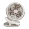 10000mAH USB Clip On Fan Rechargble Miniature Table Fan Portable 360 Degree Rotate Cooling Fan for Bedroom   Desktop