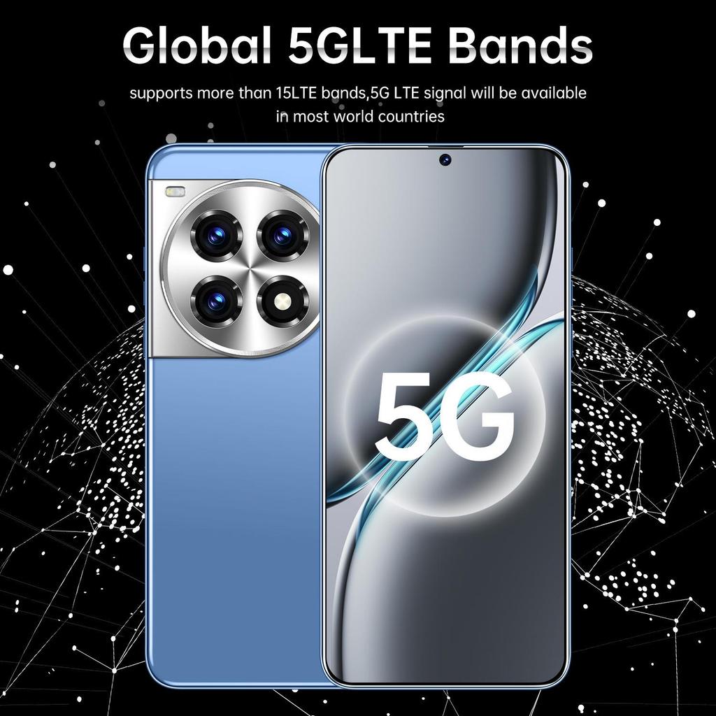 2025 S13 Plus Android Smartphone: 16 GB + 1 TB, 7,3-Zoll großer Bildschirm