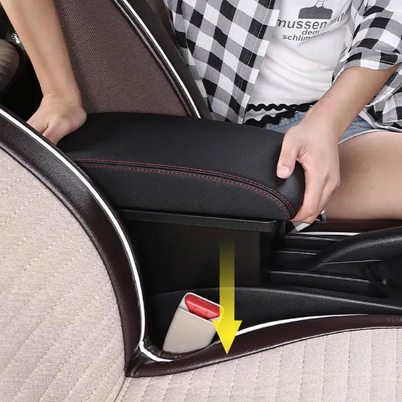 For Volkswagen POLO Armrest new For VW POLO Mk5 6R Vento Car Armrest box 2010-2018 Storage box Retrofit Interior Car Accessories