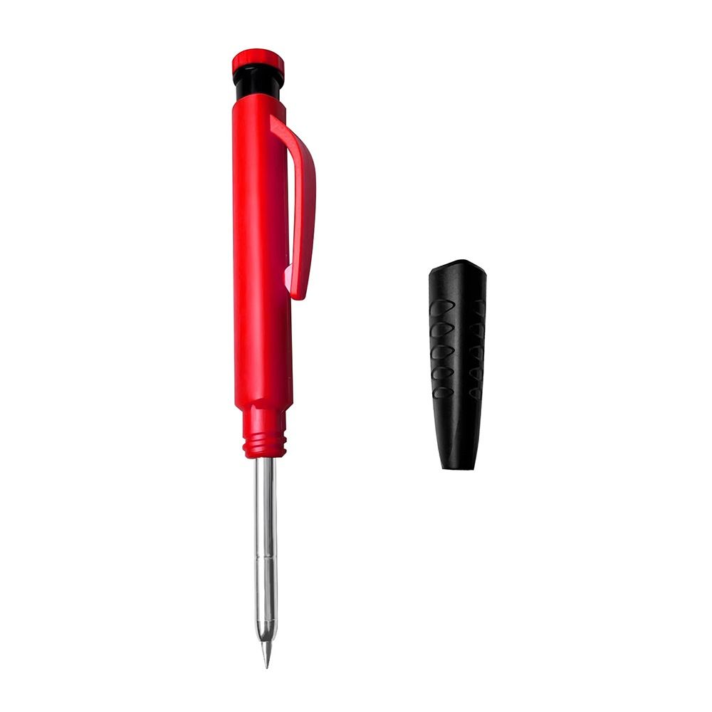 1Set Deep Hole Marking Mechanical Pencil 2.8mm Solid Carpenter Pencil Woodworking Construction