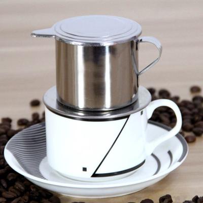 50/100ml Vietnam Style Stainless Steel Coffee Drip Filter Maker Pot Infuse Cup