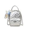 Schoolbag jogo embroidered grid chain mini backpack women's new fashion versatile mini portable shoulder small backpack tide