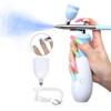 25 Psi Airbrush For Nails,Rechargeable Nail Airbrush Machine 3 High-Pressure Modes Cordless Airbrush Kit
