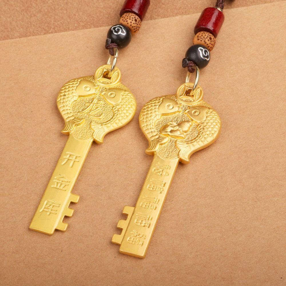 Chinese Zodiac Year of The Dragon Lucky Key Chain Chinese Zodiac Car Key Ring  Creative Gift