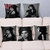 Beauty Woman A-Amy W-Winehouse Cushion Cover Car Throw Pillow Case For Sofa Car Christmas Gift 40x40cm 45x45cm