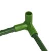 10Pcs 11mm Inner Diameter Gardening Plant Stakes Plastic Edging Corner Connection Accessories Greenhouse Plant Frame Connectors
