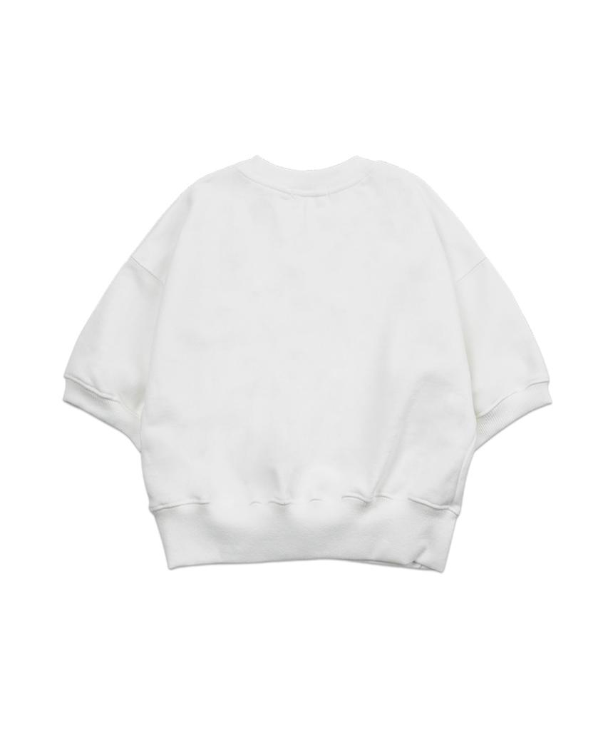MACKY Halffield Sports Sweatshirt White