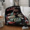 Tyson Boxing Champion Belts Four Seasons Blanket Customized With Your Name Lightweight And Warm Perfect Gift For Home Office Camping Sofa Travel Beach