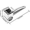 Cheese Grater, Stainless Steel Rotary Cheese Graters Shredder Handheld, Kitchen Grater for Cheese Ginger Vegetables