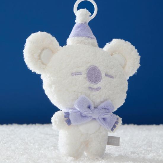 BT21 Klíčenka s panáčkem sněhuláka