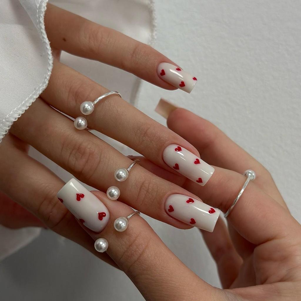 Abnehmbare Nagelkunst-Sticker im europäischen und amerikanischen Stil - Einfache, tragbare künstliche Nägel