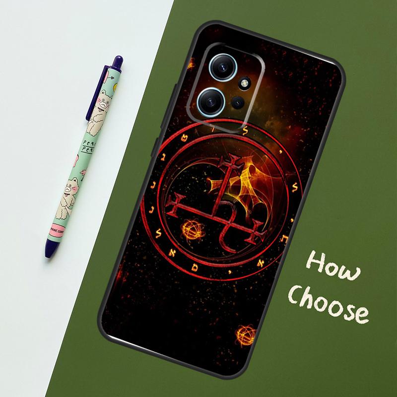 Sigil of Lilith Case For Xiaomi Redmi Note 13 10 11 12 14 15 Pro Plus Cover For Redmi 15C 15 14C 10C 12C 13C