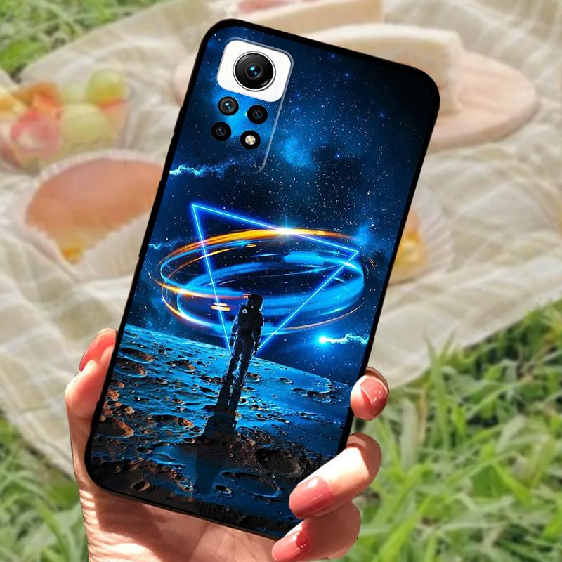 For Redmi Note 12 Pro 4G Case Silicone Soft Marble Black Bumper Funda Coque For Xiaomi Redmi Note 12 Pro Protective Phone Cover