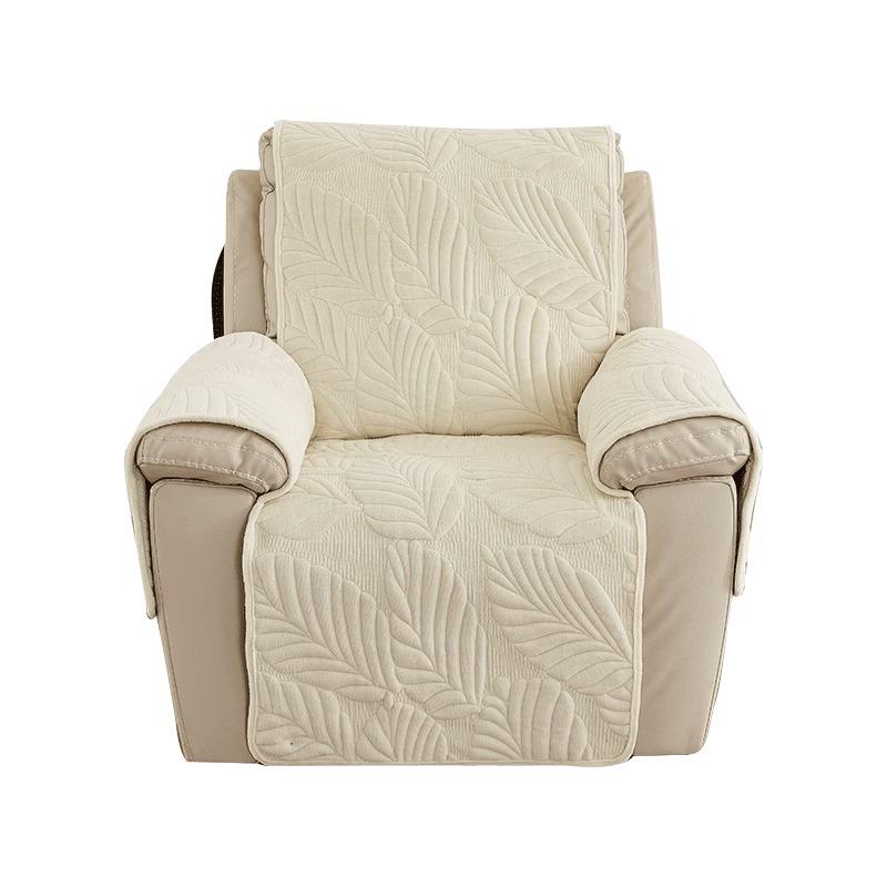 Plush Chivas Sofa Cushion Non-Slip Solid Color Universal CHEERS First Class Single Electric Sofa Cover