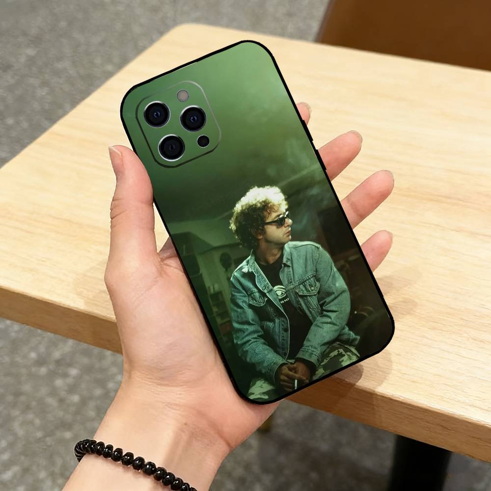 Gustavo Cerati Soda Stereo Phone Case For iPhone 17,16,15,14,13,12,11 Plus,Pro Max,XS,Soft Silicone Black Cover iPhone17PRO