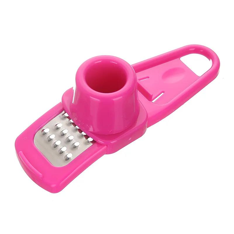 1PC Garlic Crusher Multi Functional Manual Ginger Garlic Grinding Grater Cutter Utensils Garlic Peeler Kitchen Accessories Tools