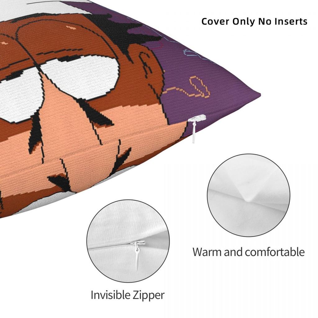 Pizza Tower Game Lover Pillowcases Accessories Printing Cushion Cover Throw Pillow Cover Seater Decorations Square Multi Size