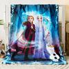 Cartoon Frozen soft Blankets blankets fluffy flannel thin Blanket Picnic Sofa Family Bedroom Children's Room custom blanket